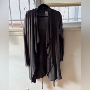Lunya The Short Robe Grey XS/S‎ NWOT